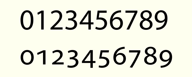 Old numerals